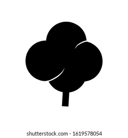 Tree icon on white background vector illustration eps 10
