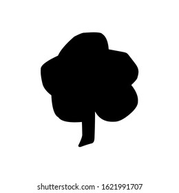 Tree icon on white background vector