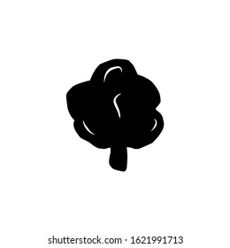 Tree icon on white background vector