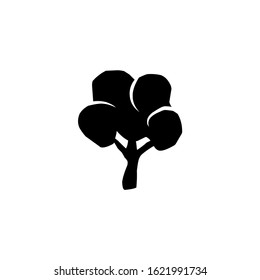 Tree icon on white background vector
