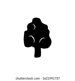 Tree icon on white background vector