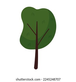 tree icon on white background