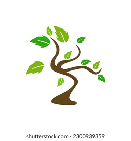 tree icon on a white background, vector illustration