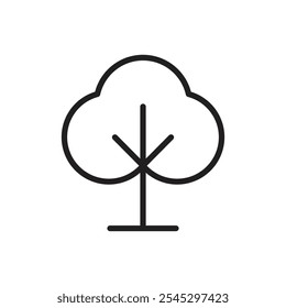 Baum-Symbol-Gliederungssatzzeichen