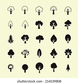 Tree Icon Set