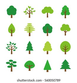 Tree Icon Set
