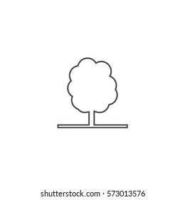 tree icon. sign design