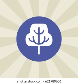 tree icon. sign design. background