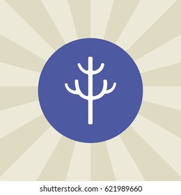 tree icon. sign design. background