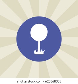 tree icon. sign design. background