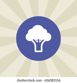 tree icon. sign design. background