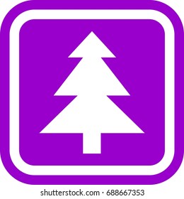 Tree icon ,sign design (fill)