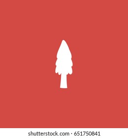 tree icon. sign design. red background