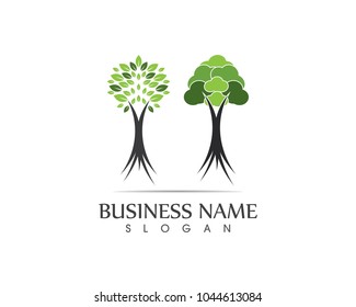 Tree icon sign logo 