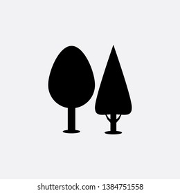 tree icon sign signifier vector