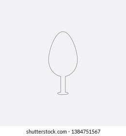 tree icon sign signifier vector