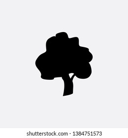 tree icon sign signifier vector