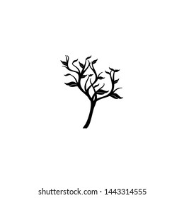tree icon sign signifier vector