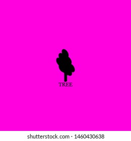 tree icon sign signifier vector