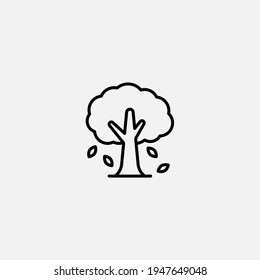 Tree icon sign vector,Symbol, logo illustration for web and mobile