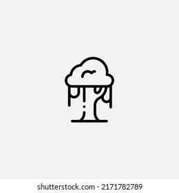 Tree icon sign vector,Symbol, logo illustration for web and mobile