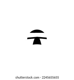 Tree icon. Simple style Global Warming poster background symbol. Tree brand logo design element. Tree t-shirt printing. Vector for sticker.