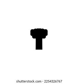 Baumsymbol. Einfaches Symbol für die globale Erwärmung des Posters. Design-Element des Baummarkenlogos Baumdruck T-Shirt. Vektorgrafik für Aufkleber.