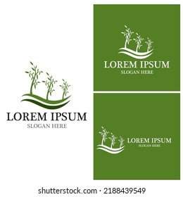 Tree icon and symbol vector template