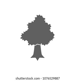 Tree icon in trendy flat style isolated on white background. Symbol for your web site design, logo, app, UI. Vector illustration, EPS

