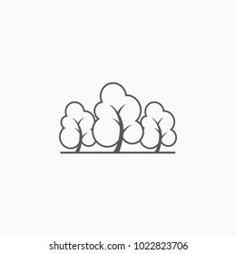 tree icon, tree vector