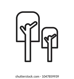 tree icon vector