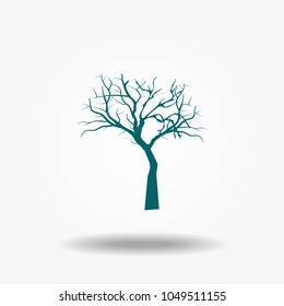 Tree icon vector.