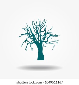 Tree icon vector.