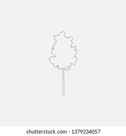 tree icon vector