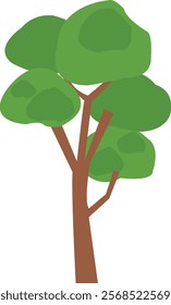 tree icon with vector icon