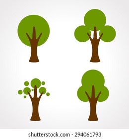 tree icon vector