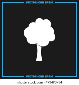 Tree icon vector.