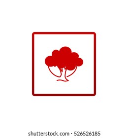  tree icon vector .