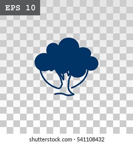  tree icon vector .