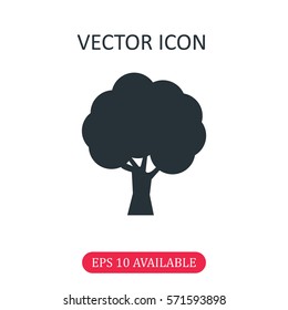 Tree icon vector