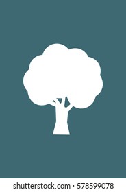 Tree icon, Vector