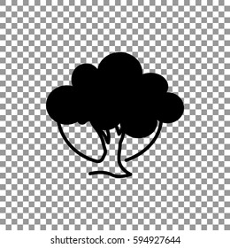  tree icon vector .