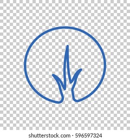  tree icon vector .