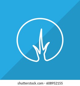  tree icon vector .