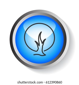 tree icon vector .