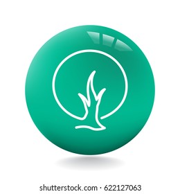  tree icon vector .