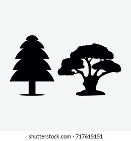 tree icon vector