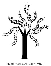 tree icon, vector best illustration design.