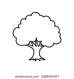 Tree icon vector design template