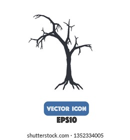 tree icon, tree vector. eps10